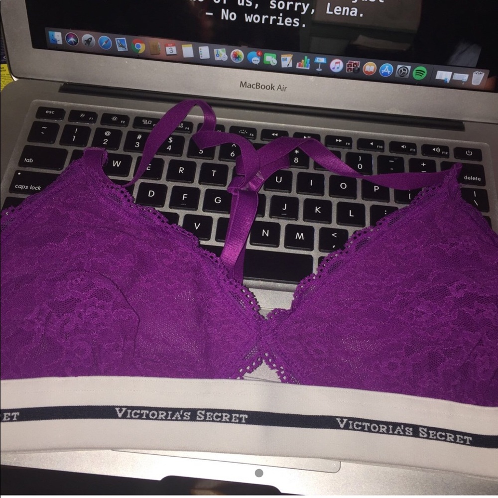 VS Purple Bralette